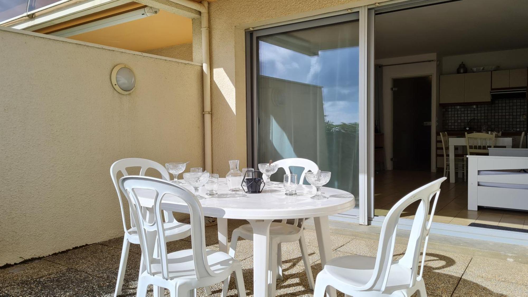 Saint Georges De Didonne - Vue Mer Pour Ce Studio Cosy En Rez-De-Chaussee Eksteriør bilde